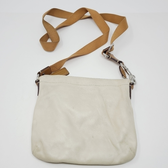 Coach | Classic Retro Cream & Brown Crossbody Bag - Picture 16 of 16